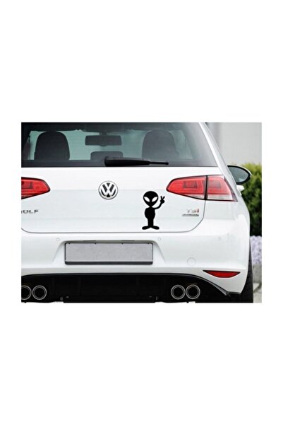 TSC Autocolant pentru mașină Alien Autocolant de vinil