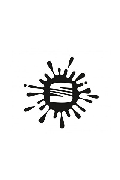 TSC ملصق سيارة بمظهر رش طلاء المقعد 15 سم 2 قطعة