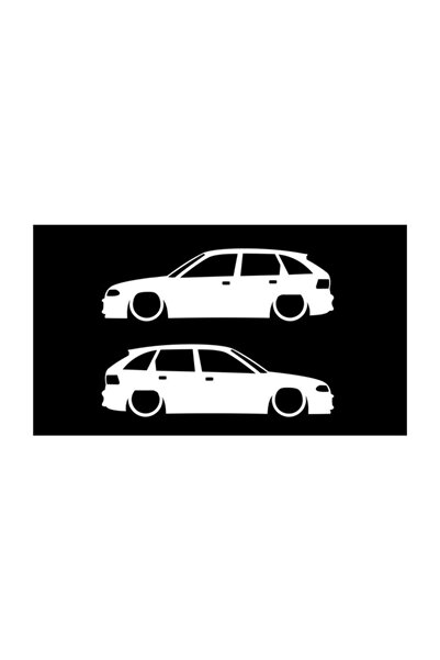 TSC ملصق على شكل فراشة من Opel Astra F Hb