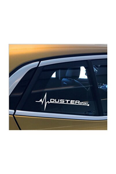 TSC Dacia Duster Napız Kalp Kelebek Cam Için Sticker Yapıştırma