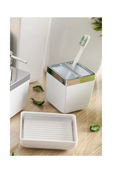 Prima Nova Primanova Tuscany Bathroom Set - 5 Pieces White M-Sas01-01