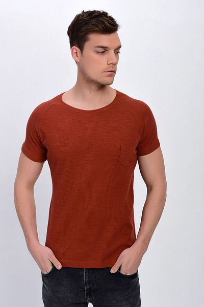 DYNAMO T-Shirt - Orange - Slim Fit