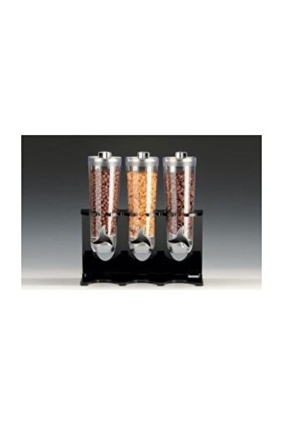 Zicco Servis Aleti Saklama Kutusu Cornfleks 3 Lü Standlı