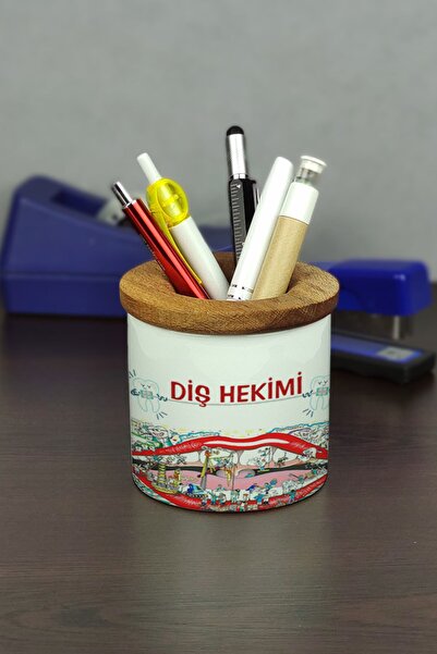 Hediyelen Suport pentru stilou din ceramică pentru dentist