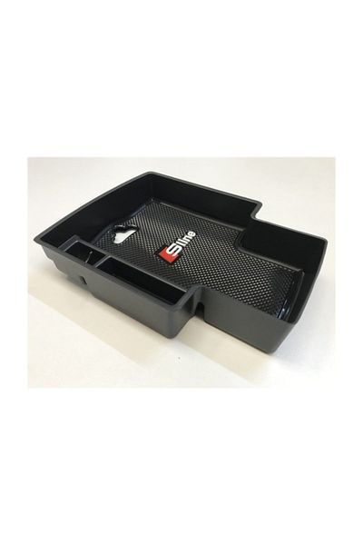 REPLAX Center Console Compartment Compatible with Audi A4 2008-2015