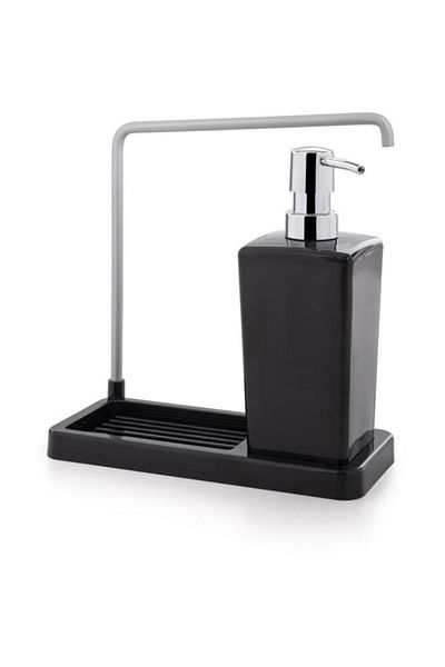 Prima Nova Διανομέας υγρού σαπουνιού Luna Kitchen Black M-e56-06