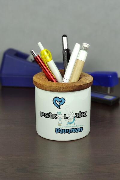 Hediyelen Suport pentru stilou din ceramică pentru consultanți psihologici