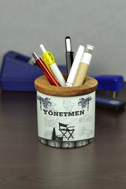 Hediyelen حامل قلم سيراميك للمخرج