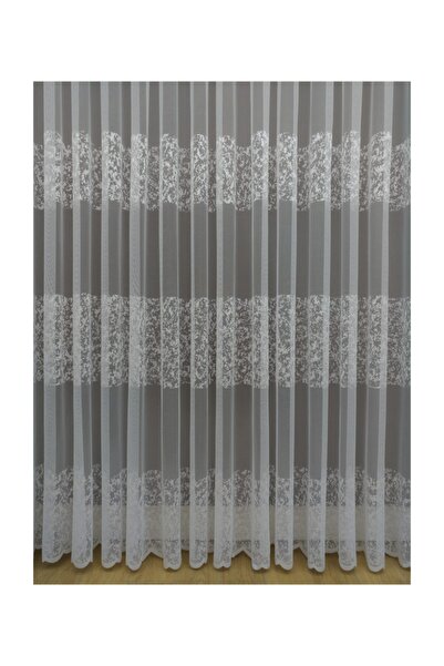 Esse Home Spor Desen Fransız Dantel Tül Perde & Kruvaze Perde, 100x250, Seyre...