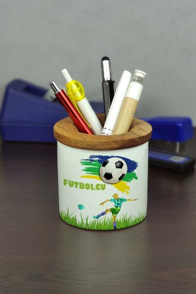 Hediyelen Κεραμική θήκη για στυλό ποδοσφαιριστή