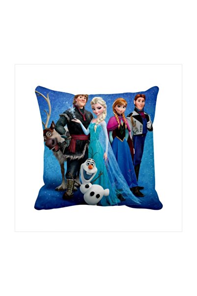 Frozen Karlar Ülkesi Anna Elsa Olaf Karakterler Yastık