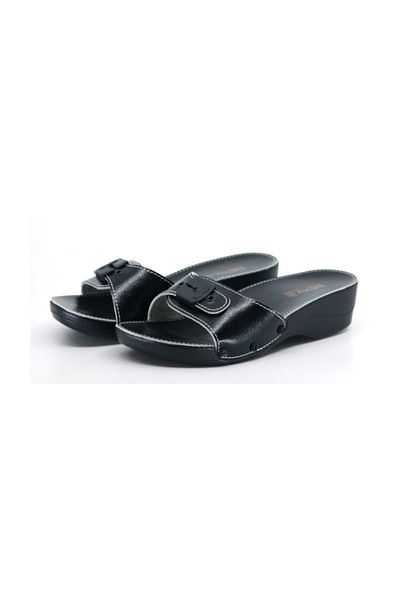Ceyo Minelli Heeled Buckle 4 Color Orthopedic Women's Slippers