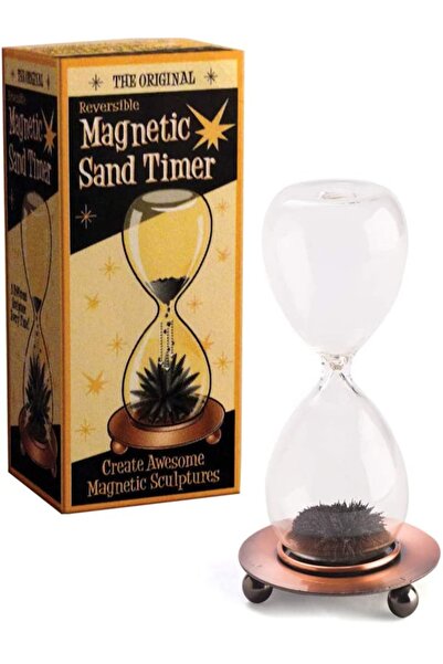 Hediye Fan Ilginç Manyetik Metal Kum Saati