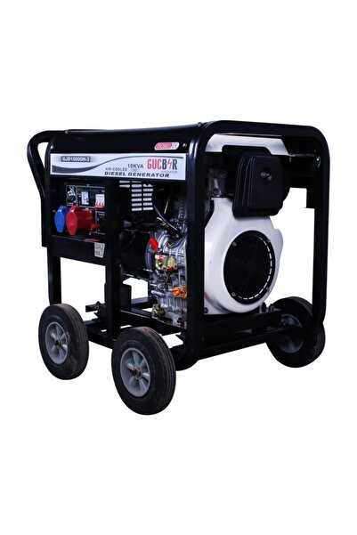 Güçbir Jeneratör Gjd10000h-3 (10 KVA) Portatif Dizel Jeneratör Trifaze