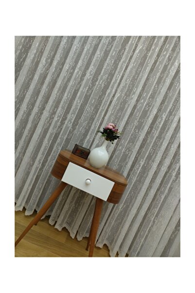 Esse Home Perdea din tul tricotat cu textură specială, 250x260, pliuri dense,...