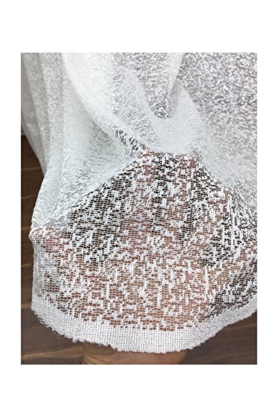 Esse Home Özel Örme Dokulu Tül Perde 100% Orjinal Ürün, 100x250, Seyrek Pile,...