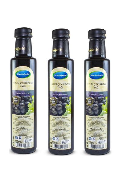 Mecitefendi 3 Grape Seeds - 3x250 Ml Oil