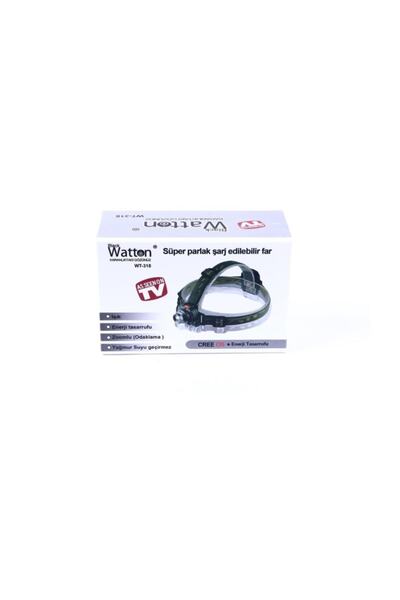 Watton Wt-318 Sensörlü Şarjlı Kafa Lambası