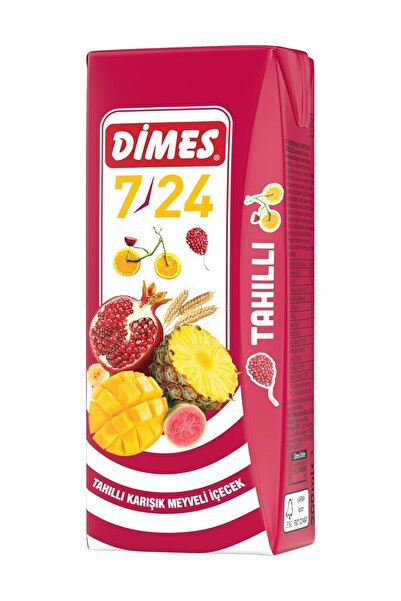 Dimes Dimes 7/24 Tahıllı Karışık Meyve Suyu 200 Ml