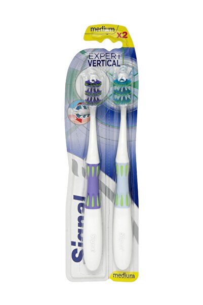 Signal Diş Fırçası Vertical Expert 1+1
