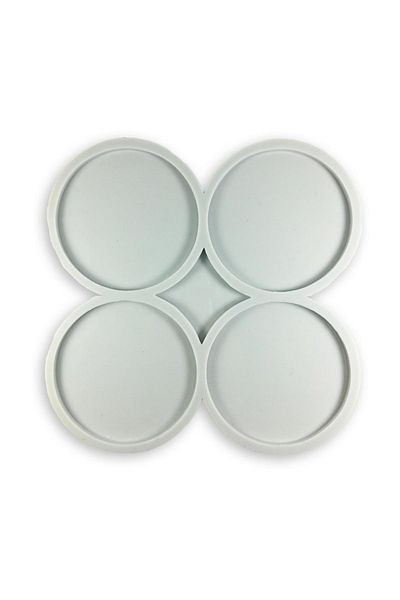 Mold-it Coaster Round Epoxy Resin Mold Silicone Mold