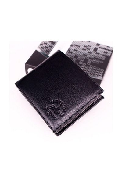 WEST POLO CÜZDAN Men's Genuine Leather Classic Wallet622062