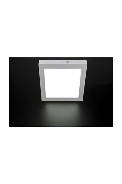 Cata 25w Drop Square Surface Mounted Led Panel Luminaire Ct-5272 - Aluminum Case White Light