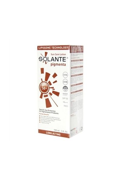 Solante Sunscreen Lotion Pigmenta 50+ Sun Care Lotion for Spotted Skin 150 Ml - Sol3100007-1