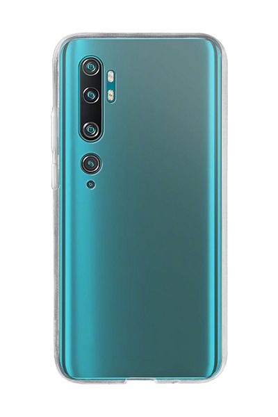 YGT حافظة هاتف Xiaomi Mi Note 10 - Mi Note 10 Pro من السيليكون الرقيق - شفاف