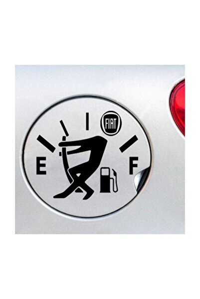 TSC Fiat Fuel Tank Cover Auto Car Sticker Decal