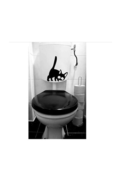 TSC Cat Toilet Seat Sticker Paste Sticker 3 Models