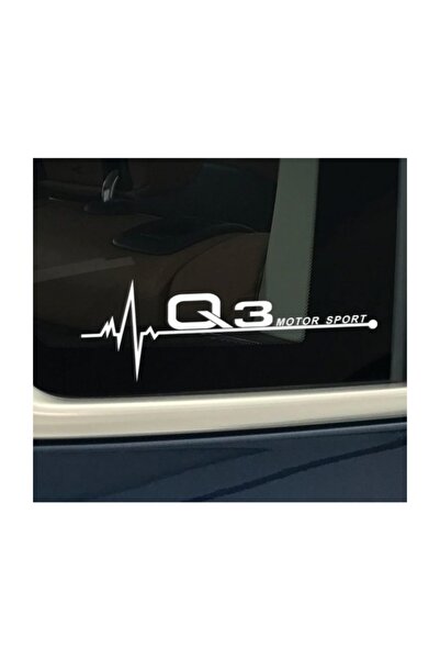 TSC Autocolant pentru geam lateral Audi Q3 Accesoriu autocolant pentru ușă 20cmx7cm