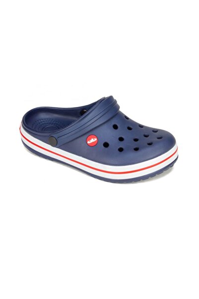 Akınal Bella Men's Navy Blue Hospital Sabo Slippers Sandals