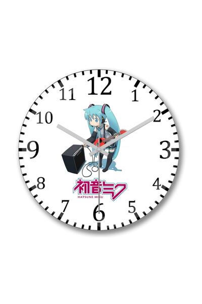 Baskı Dükkanı هاتسون ميكو ساعة حائط زجاجية منحنية