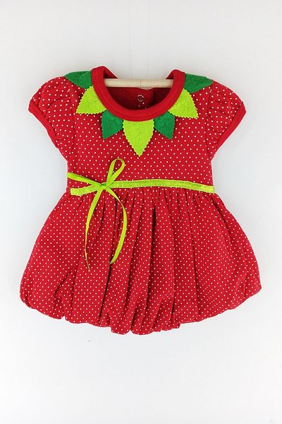 Babydonat مجموعة قبعة الفراولة للفتيات الصغيرات من 3 إلى 6 إلى 9 أشهر