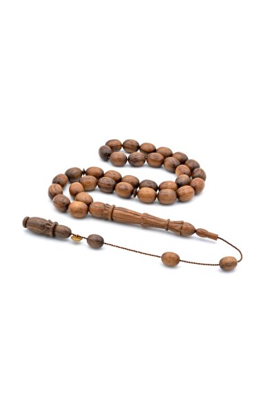 Murty99 Γνήσιο Χειροποίητο Σκαλιστό Αρωματικό Σανδαλόξυλο Ιμάμελι Ροζάριο Μεγ...