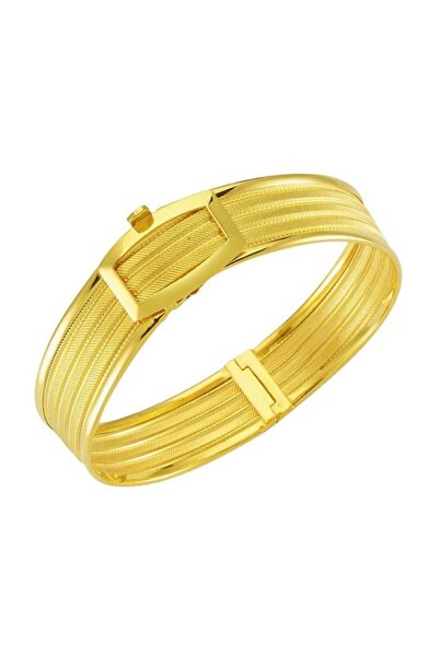 BİLEZİKHANE Trabzon Kelepçe Bilezik 5 Sıra 16.75 gr 14 Ayar Altın