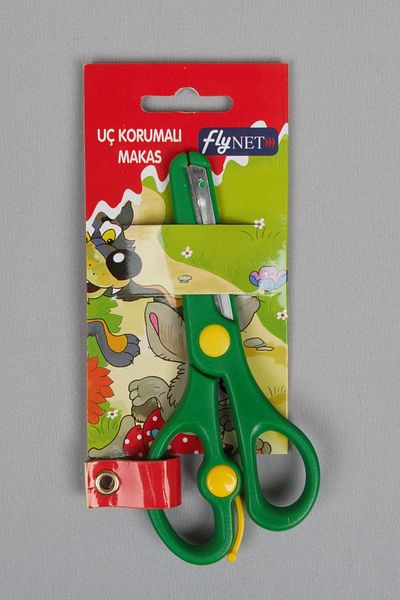 FLY COLOR Three Protected Children's Scissors