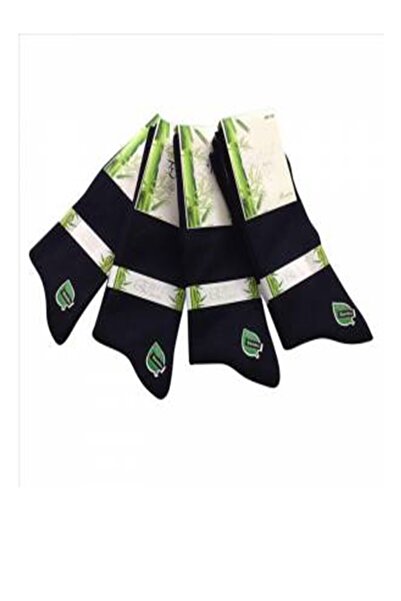 Emre Modanimo 6'lı Paket Bambu Erkek Çorap Dört Mevsim Kaliteli Dikişsiz Sıkm...