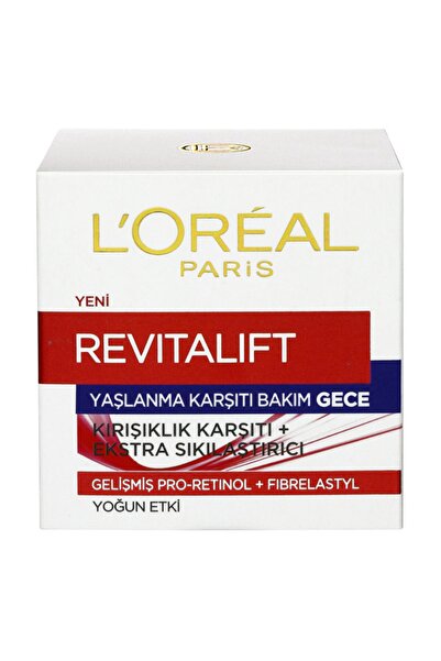 L'Oreal Paris كريم ريفيتاليفت للعناية الليلية - مضاد للشيخوخة، 50 مل 36005233...