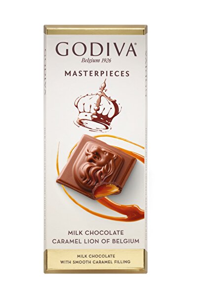 Godiva Masterpiece Karamelli Sütlü Çikolata Tablet 86 G 5* Adet