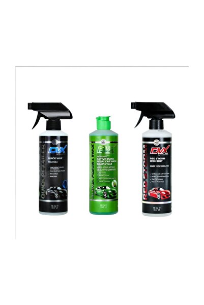 Divortex 3'lü Araç Dışı Temizlik Seti
