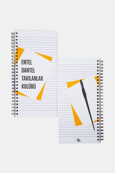 PK Design Entel Lace Fitted Club Notebook
