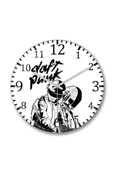 Baskı Dükkanı ساعة حائط Daft Punk 02