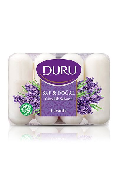 Duru Beauty Soap Lavender 280gr and Shower Gel 450ml Aloevera and Arko Moisture Olive Oil Cream 20cc