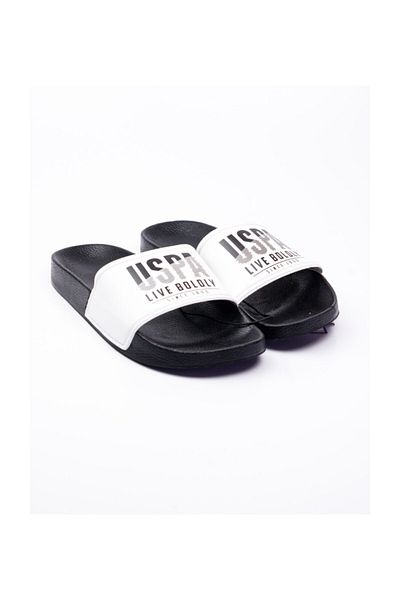 U.S. Polo Assn. Ανδρικές παντόφλες GUSTY Λευκές 100509992