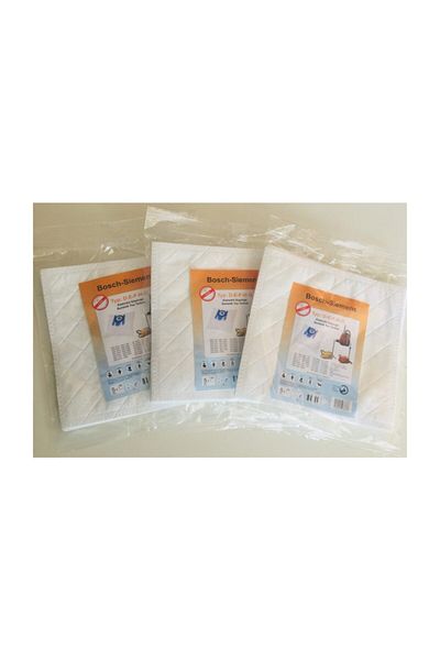 Arçelik Siemens Microban Cloth Bag - Compatible with 20 Bosh Vacuum Cleaners