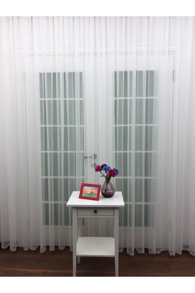 Esse Home Perdele din tul din dantelă cu model sport, 200x260, pliu strâns, 1/3