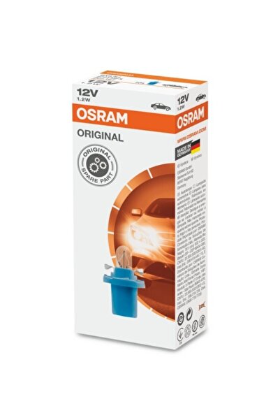 Osram 12v 1.2w Mavi Soketli Gösterge Ampulü 10 Adet 2721 Mfx