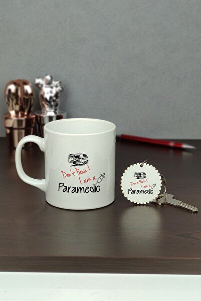 Hediyelen Paramedik Kupa Bardak + Anahtarlık Set